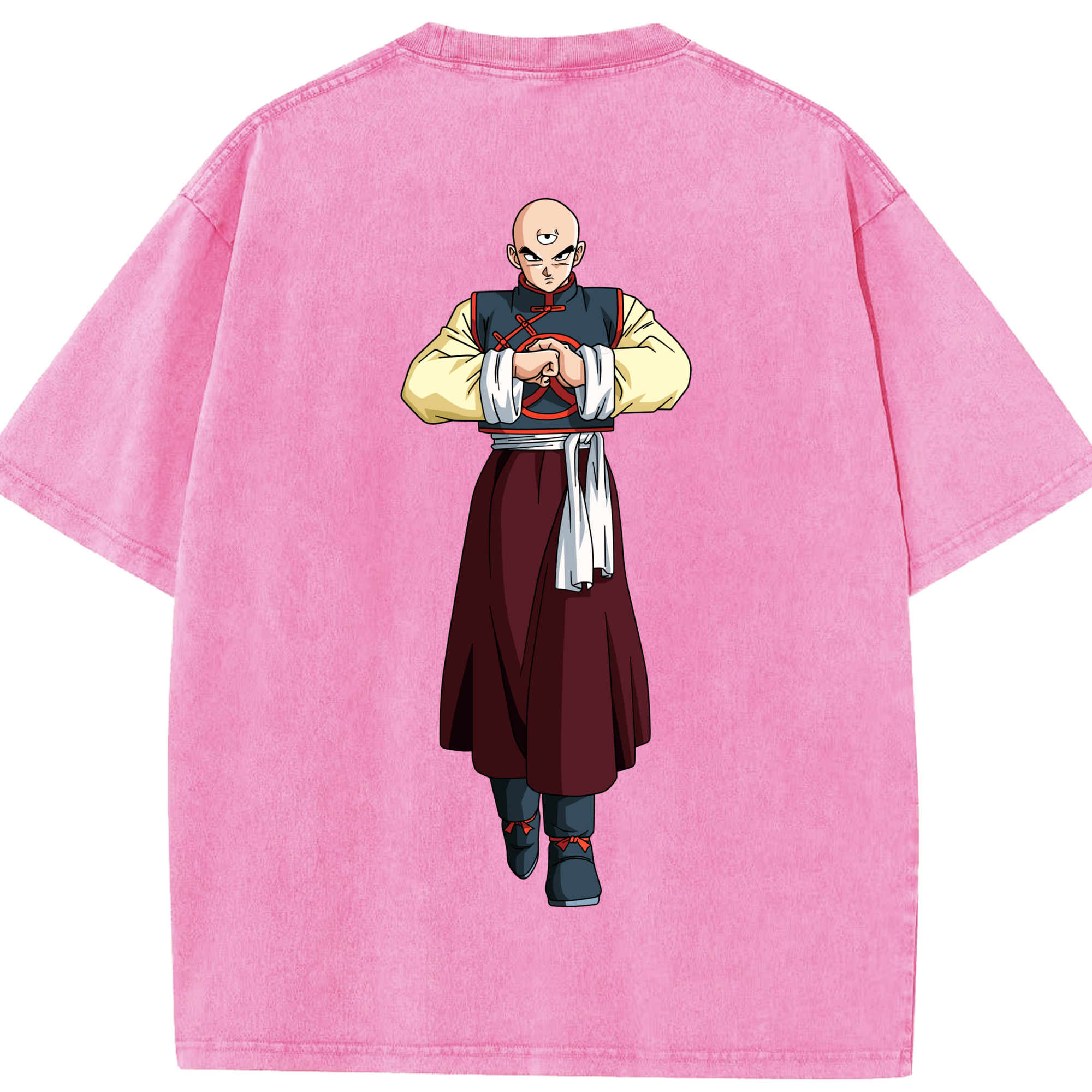 （画像用） ドラゴンボール DRAGON BALL 綿100% ヴィンテージ風 半袖Tシャツ（背面プリント）
